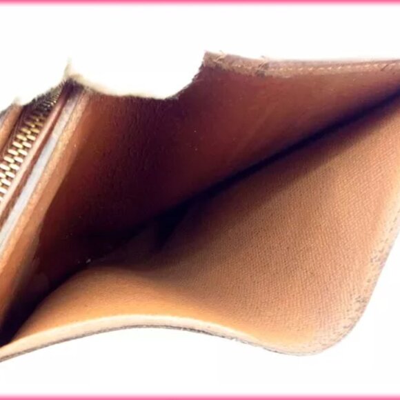 Louis Vuitton Wallet Purse Monogram Brown Woman Authentic Used - Picture 3 of 5